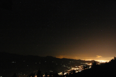 Pian dell'orso e luci