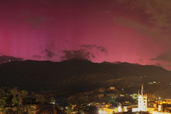 Aurora Boreale 10/05/2024 sopra Susa